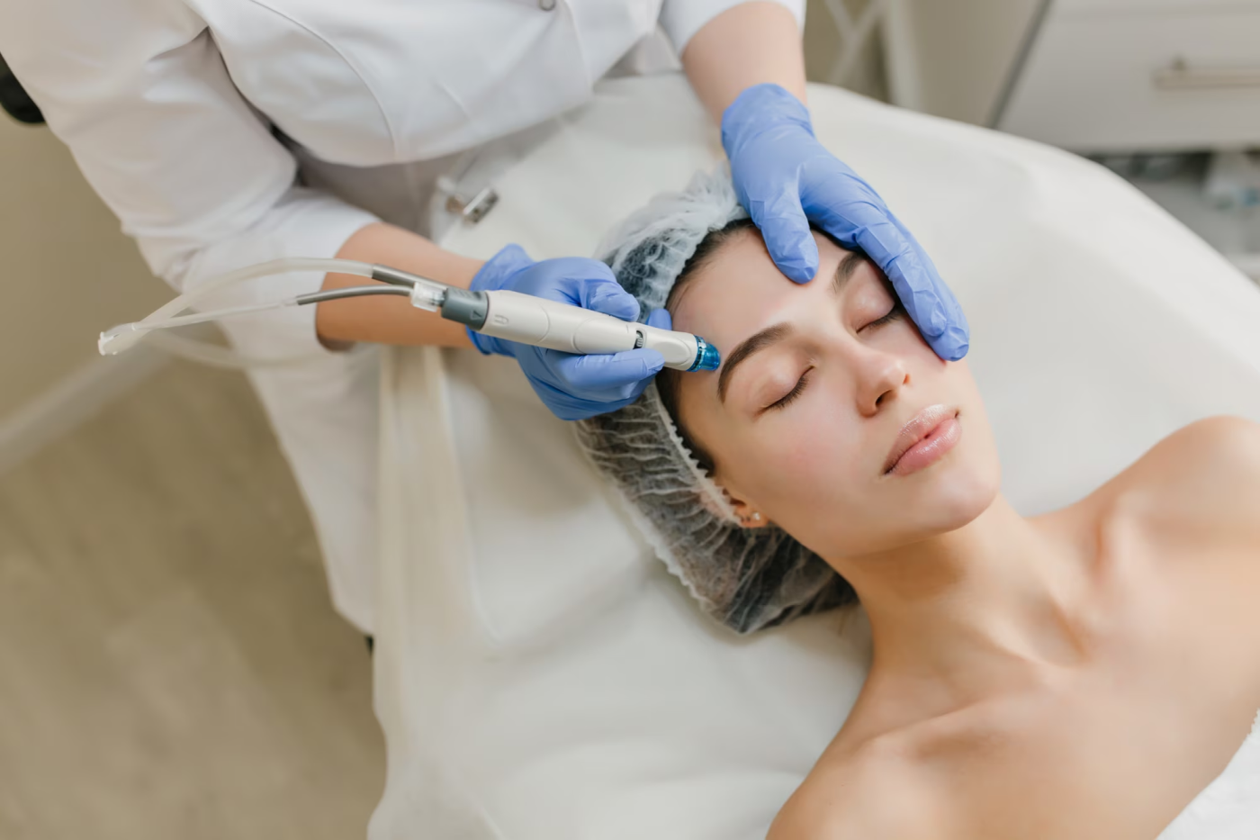 HydraFacial skin treatment at Vishaka Clinic OMR